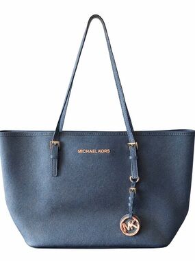 Michael Kors Jet Set Travel Tote Navy